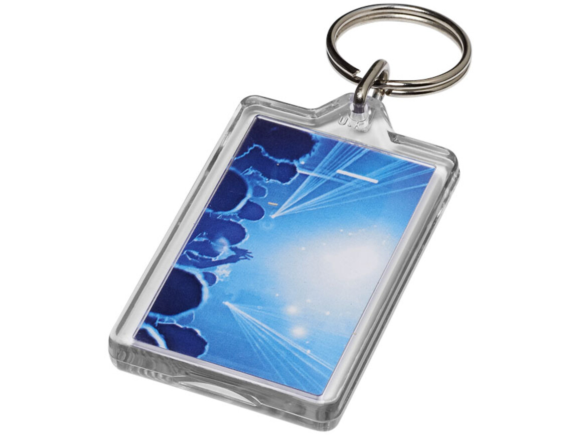 Luken wiederöffenbarer G1 Schlüsselanhänger, transparent klar bedrucken, Art.-Nr. 21056300