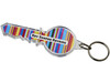 Combo Schlüsselanhänger in Schlüsselform, transparent klar bedrucken, Art.-Nr. 21056700