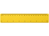 Rothko 20 cm Kunststofflineal, gelb bedrucken, Art.-Nr. 21058507