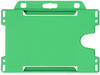 Vega Kartenhalter aus Kunststoff, grün bedrucken, Art.-Nr. 21060203