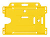 Vega Kartenhalter aus Kunststoff, gelb bedrucken, Art.-Nr. 21060205