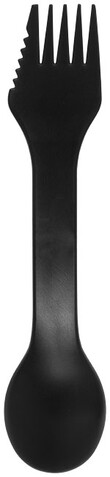 Epsy 3-in-1 Löffel, Gabel und Messer, schwarz bedrucken, Art.-Nr. 21081200