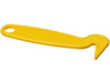 Flynn Kunststoff Hufkratzer, gelb bedrucken, Art.-Nr. 21083605