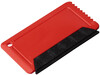 Freeze Eiskratzer in Kreditkartengröße mit Gummi, rot bedrucken, Art.-Nr. 21084103