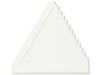 Averall dreieckiger Eiskratzer, weiss bedrucken, Art.-Nr. 21084204