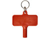 Largo Kunststoff Heizkörperschlüssel mit Schlüsselanhänger, rot bedrucken, Art.-Nr. 21087202