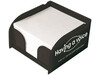 Vessel Zettelbox mit Notizpapier, medium, schwarz bedrucken, Art.-Nr. 21235001