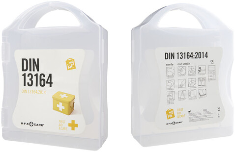 MyKit Erste-Hilfe DIN 13164, weiss bedrucken, Art.-Nr. 1Z253101 MyKit Erste-Hilfe DIN 13164, weiss bedrucken, Art.-Nr. 1Z253101