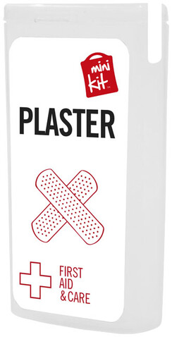 MiniKit Pflaster, weiss bedrucken, Art.-Nr. 1Z256101 MiniKit Pflaster, weiss bedrucken, Art.-Nr. 1Z256101