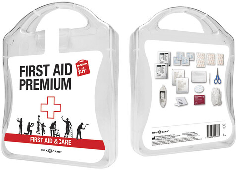 MyKit M Erste-Hilfe Premium, weiss bedrucken, Art.-Nr. 1Z259001