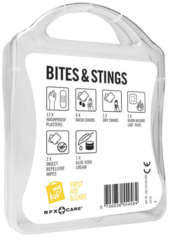 MyKit Bisse und Stiche, weiss bedrucken, Art.-Nr. 1Z251401 MyKit Bisse und Stiche, weiss bedrucken, Art.-Nr. 1Z251401