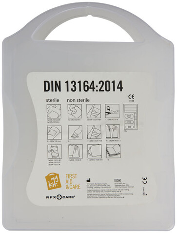 MyKit Erste-Hilfe DIN 13164, weiss bedrucken, Art.-Nr. 1Z253101 MyKit Erste-Hilfe DIN 13164, weiss bedrucken, Art.-Nr. 1Z253101