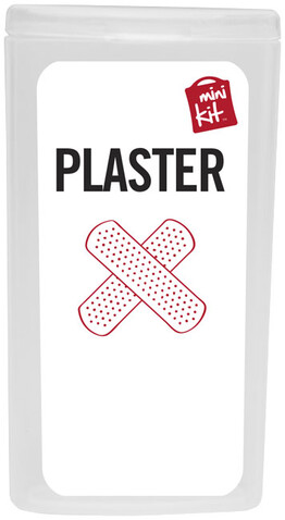 MiniKit Pflaster, weiss bedrucken, Art.-Nr. 1Z256101 MiniKit Pflaster, weiss bedrucken, Art.-Nr. 1Z256101