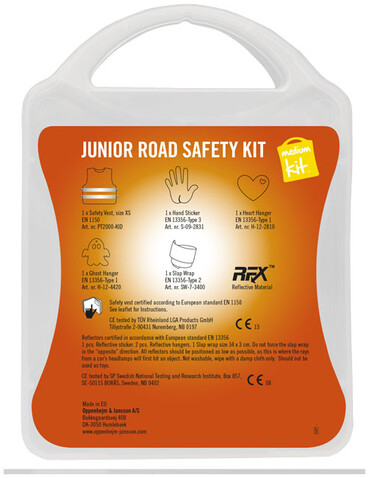 MyKit M Junior Sicherheit, weiss bedrucken, Art.-Nr. 1Z259101 MyKit M Junior Sicherheit, weiss bedrucken, Art.-Nr. 1Z259101