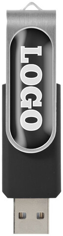 Rotate Doming USB-Stick, schwarz, 1GB bedrucken, Art.-Nr. 1Z43000D Rotate Doming USB-Stick, schwarz, 1GB bedrucken, Art.-Nr. 1Z43000D