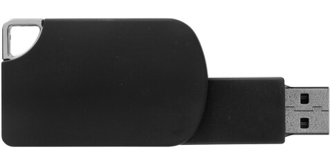 Swivel Square USB-Stick, schwarz, 1GB bedrucken, Art.-Nr. 1Z46000D Swivel Square USB-Stick, schwarz, 1GB bedrucken, Art.-Nr. 1Z46000D