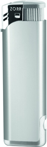 ZORR LED Piezo Feuerzeug – silber bedrucken, Art.-Nr. 5147 ZORR LED Piezo Feuerzeug – silber bedrucken, Art.-Nr. 5147