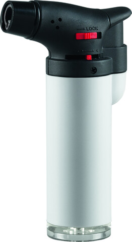 Lux Torch Jet-Flame Feuerzeug – weiß bedrucken, Art.-Nr. 5849A