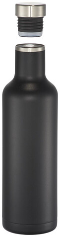Pinto 750 ml Kupfer-Vakuum Isolierflasche, schwarz bedrucken, Art.-Nr. 10051700 Pinto 750 ml Kupfer-Vakuum Isolierflasche, schwarz bedrucken, Art.-Nr. 10051700