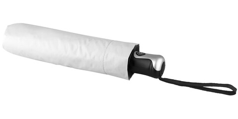 Alex 21,5" Vollautomatik Kompaktregenschirm, weiss bedrucken, Art.-Nr. 10901604 Alex 21,5" Vollautomatik Kompaktregenschirm, weiss bedrucken, Art.-Nr. 10901604