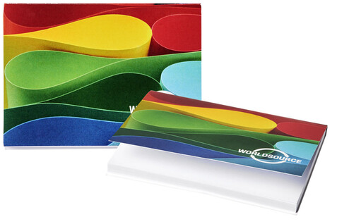 Sticky-Mate® Haftnotizen A7 100x75mm, weiss bedrucken, Art.-Nr. 21099001