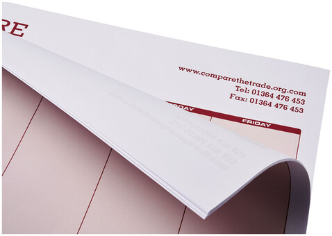 Desk-Mate® A3 Notizblock, weiss bedrucken, Art.-Nr. 21201001