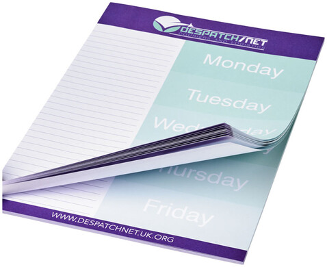 Desk-Mate® A4 Notizblock, weiss bedrucken, Art.-Nr. 21202001