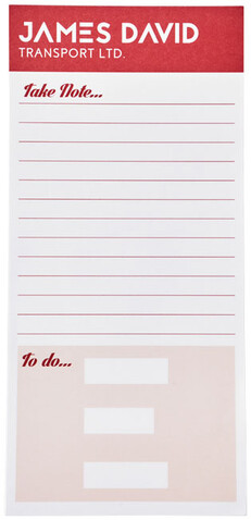 Desk-Mate® 1/3 A4 Notizblock, weiss bedrucken, Art.-Nr. 21206001 Desk-Mate® 1/3 A4 Notizblock, weiss bedrucken, Art.-Nr. 21206001