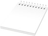 Desk-Mate® A6 Notizbuch mit Kunststoff Cover und Spiralbindung, weiss bedrucken, Art.-Nr. 21248002