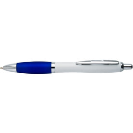 Kugelschreiber AP1001w – blau bedrucken, Art.-Nr. AP1001w_blau