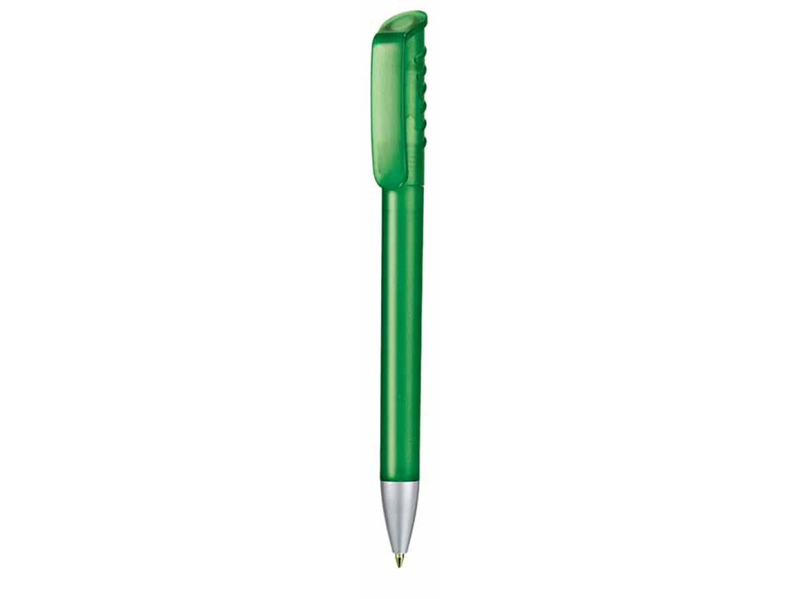 Kugelschreiber TOP SPIN FROZEN–limonen-grün bedrucken, Art.-Nr. 00083_4031