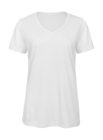 B & C V Triblend/women T-Shirt, White, 2XL bedrucken, Art.-Nr. 012420007 B & C V Triblend/women T-Shirt, White, 2XL bedrucken, Art.-Nr. 012420007