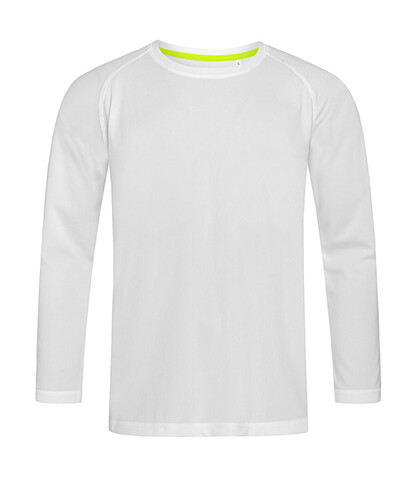 Stedman Active 140 LS Men, White, 2XL bedrucken, Art.-Nr. 013050007