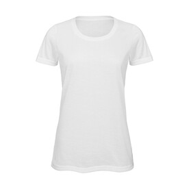 B &amp;amp; C Sublimation/women T-Shirt, White, XS bedrucken, Art.-Nr. 014420002