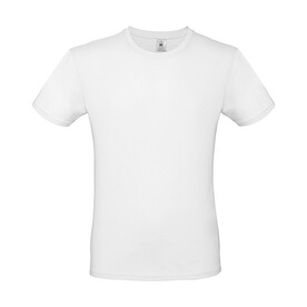 B &amp;amp; C #E150 T-Shirt, White, XS bedrucken, Art.-Nr. 015420000