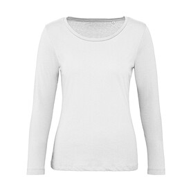 B &amp;amp; C Inspire LSL T /women, White, XS bedrucken, Art.-Nr. 018420002