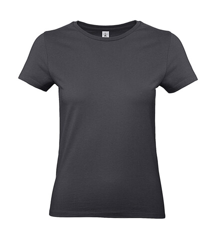 B &amp; C #E190 /women T-Shirt, Dark Grey, XS bedrucken, Art.-Nr. 020421282