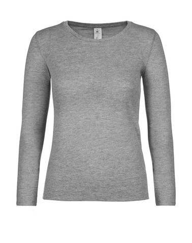 B &amp; C #E150 LSL /women, Sport Grey, S bedrucken, Art.-Nr. 029421253