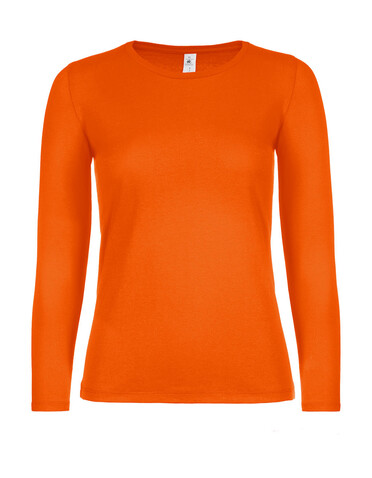 B & C #E150 LSL /women, Orange, S bedrucken, Art.-Nr. 029424103 B & C #E150 LSL /women, Orange, S bedrucken, Art.-Nr. 029424103