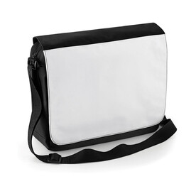 Bag Base Sublimation Messenger Bag, Black, One Size bedrucken, Art.-Nr. 033291010