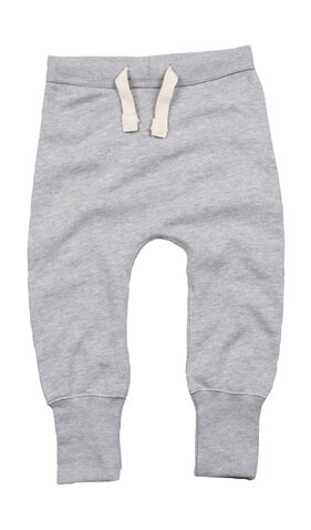 BabyBugz Baby Sweatpants, Heather Grey Melange, 2-3 yrs bedrucken, Art.-Nr. 033471266