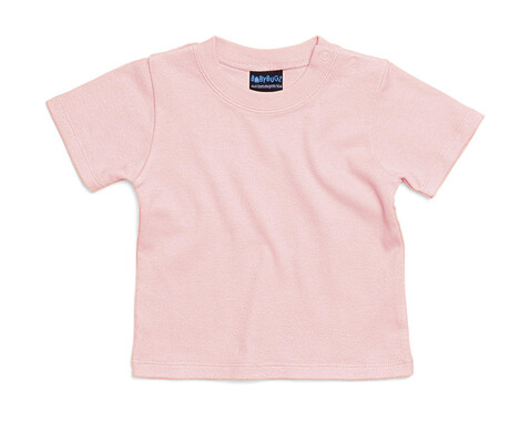 BabyBugz Baby T-Shirt, Powder Pink, 0-3 bedrucken, Art.-Nr. 047474171 BabyBugz Baby T-Shirt, Powder Pink, 0-3 bedrucken, Art.-Nr. 047474171