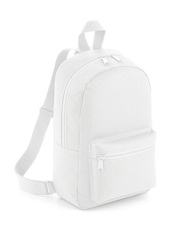 Bag Base Mini Essential Fashion Backpack, White, One Size bedrucken, Art.-Nr. 064290000