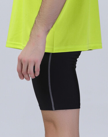 Result Men`s Bodyfit Base Layer Shorts, Black, XS/S bedrucken, Art.-Nr. 066331012