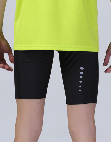 Result Men`s Bodyfit Base Layer Shorts, Black, XS/S bedrucken, Art.-Nr. 066331012