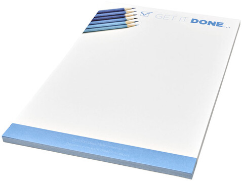 Desk-Mate® A5 Notizblock, weiss bedrucken, Art.-Nr. 21203001