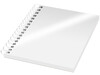 Desk-Mate® A6 Notizbuch mit Kunststoff Cover und Spiralbindung, weiss bedrucken, Art.-Nr. 21272000