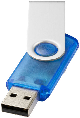 Rotate Transculent USB-Stick, blau, 1GB bedrucken, Art.-Nr. 1Z44002D Rotate Transculent USB-Stick, blau, 1GB bedrucken, Art.-Nr. 1Z44002D