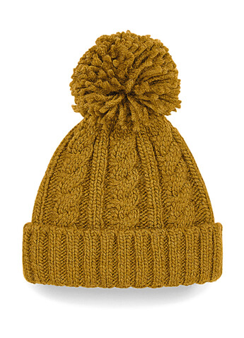 Beechfield Cable Knit Melange Beanie, Black, One Size bedrucken, Art.-Nr. 096691010 Beechfield Cable Knit Melange Beanie, Black, One Size bedrucken, Art.-Nr. 096691010