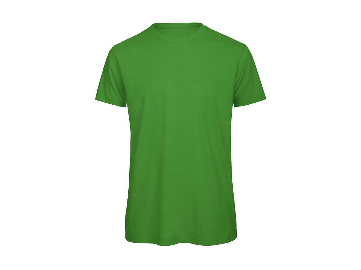 B & C Organic Inspire T /men T-Shirt, Real Green, 2XL bedrucken, Art.-Nr. 102425037